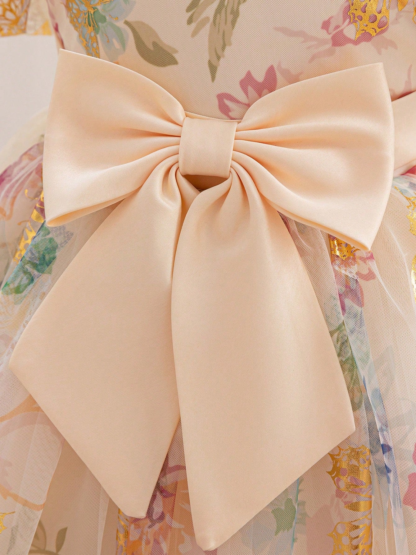 Fairy Blossom Princess Dress – Baby Girl Special Occasion Gown