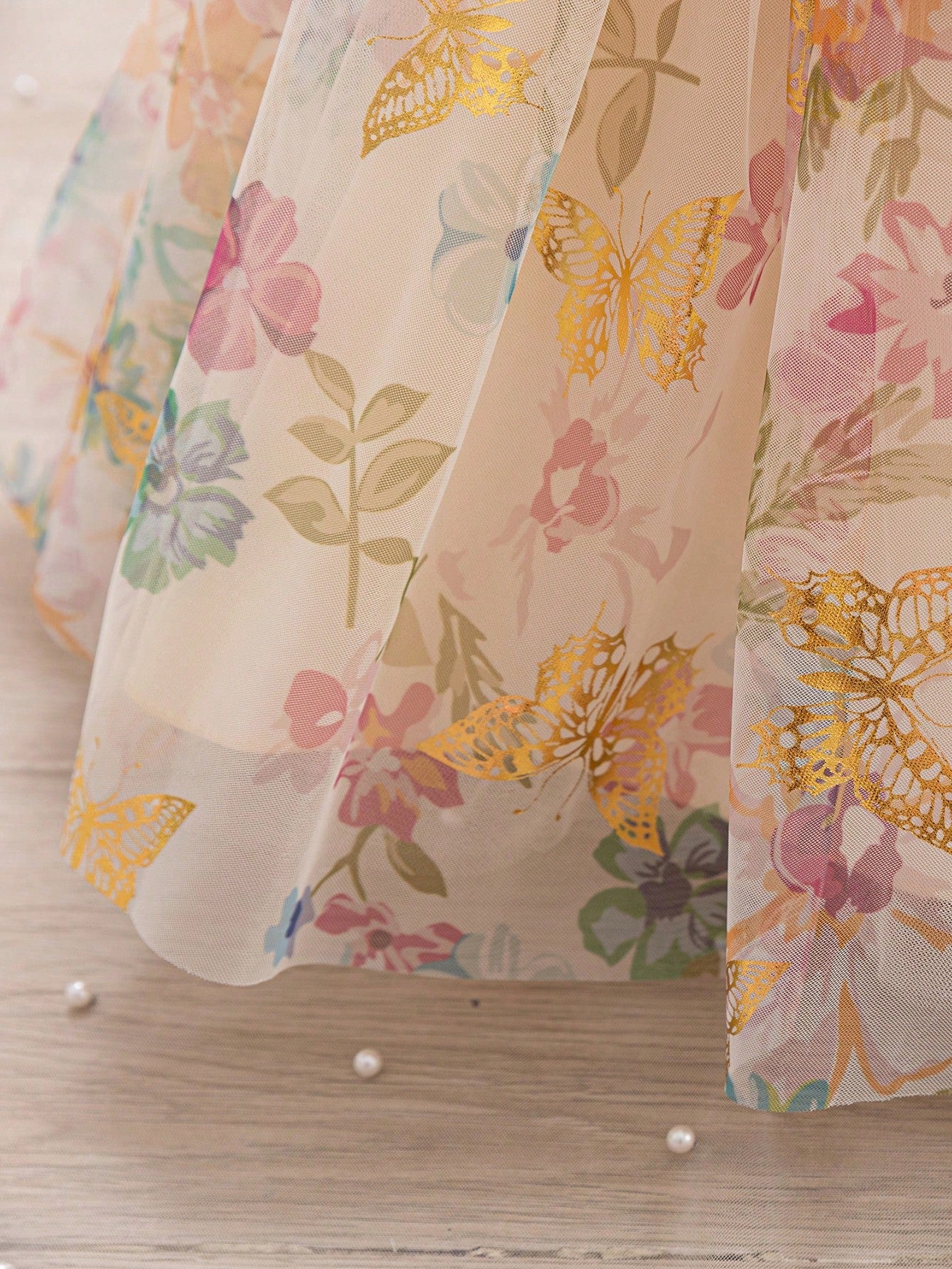 Fairy Blossom Princess Dress – Baby Girl Special Occasion Gown